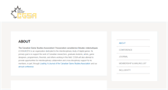 Desktop Screenshot of gamestudies.ca